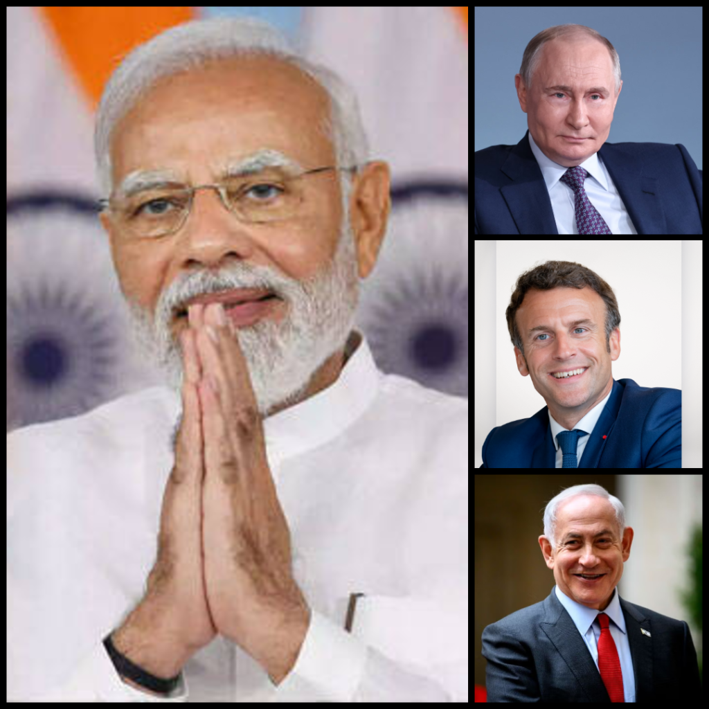 World Leaders wish India