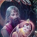 Basudev carrying son vasudeva