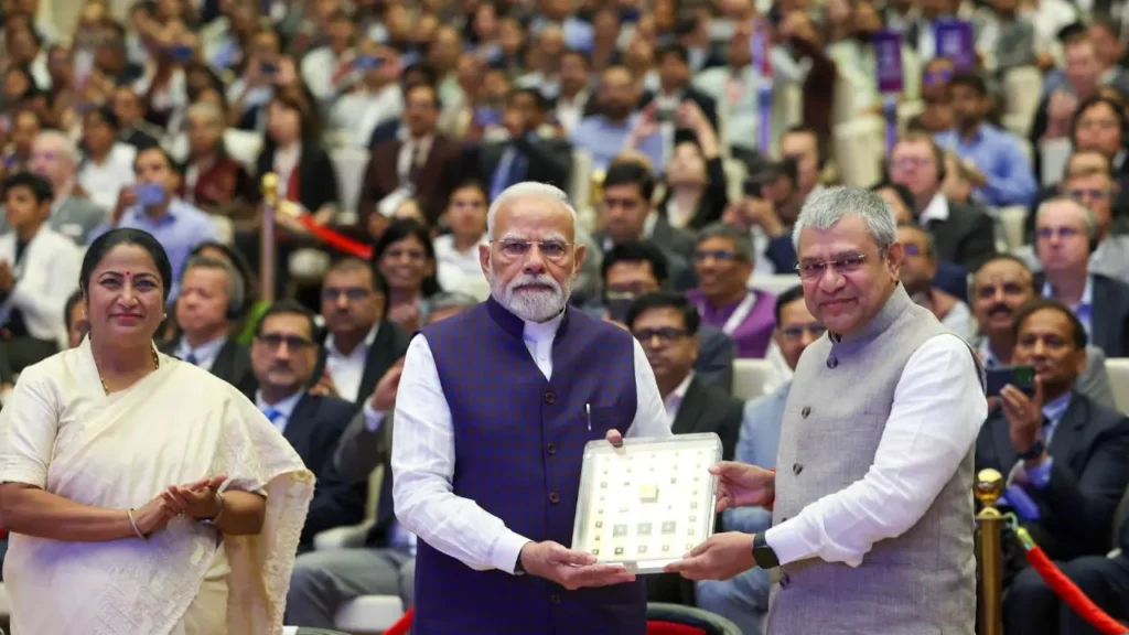 Made in india semiconductor chip Vikram