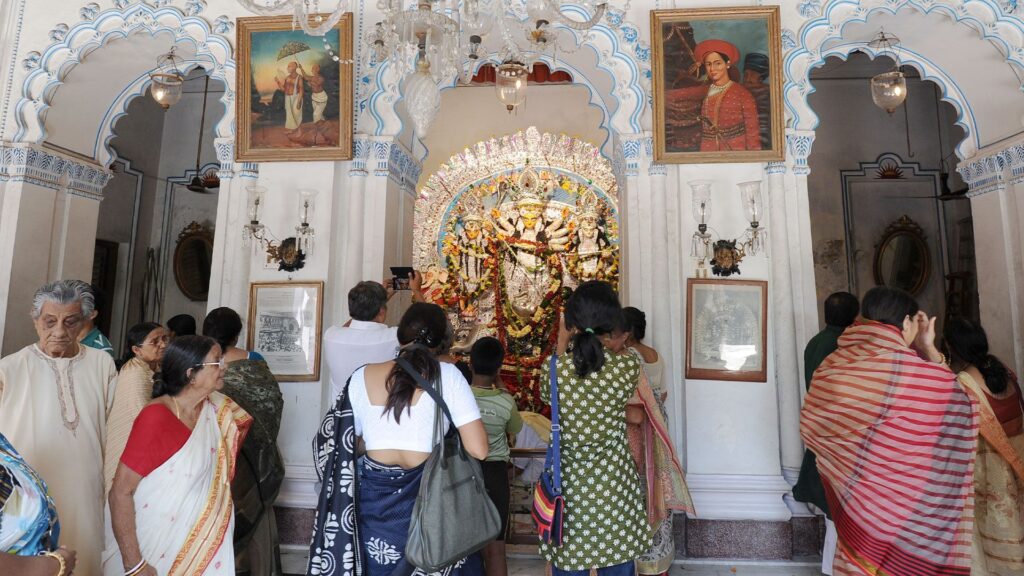 Saborno Roy Chowdhury Durga Puja