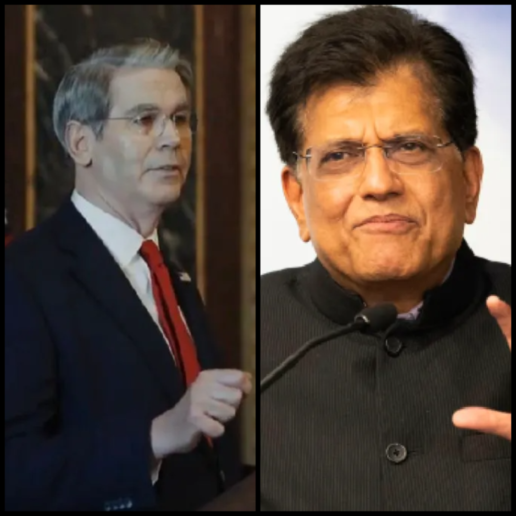 piyush goyal scott bessent