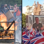 anti government protests rock england elon musk