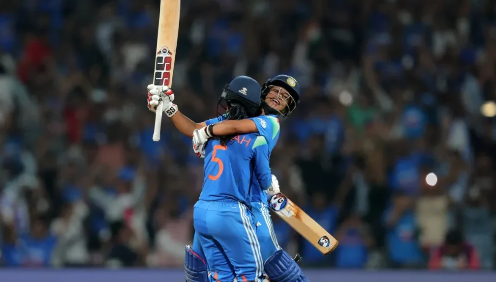 ICC women's cricket India reach finals