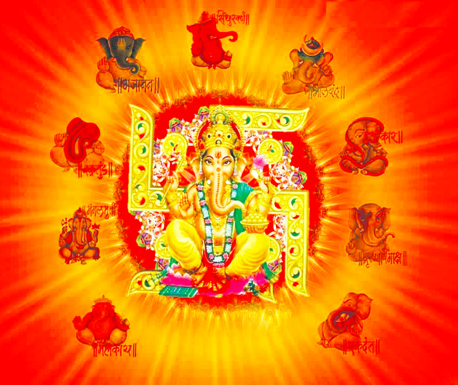 8 avatars of lord ganesha