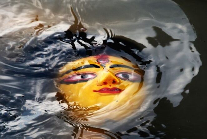 maa durga immersion