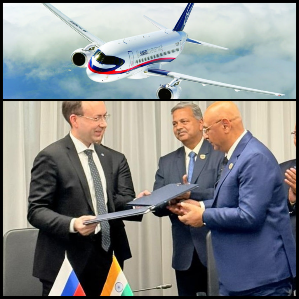 Hal Superjet SJ100 MoU Russia