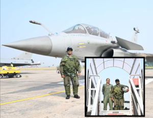 President murmu flies Rafale IAF