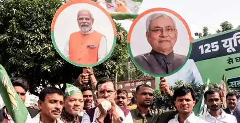 Bihar elections NDA win