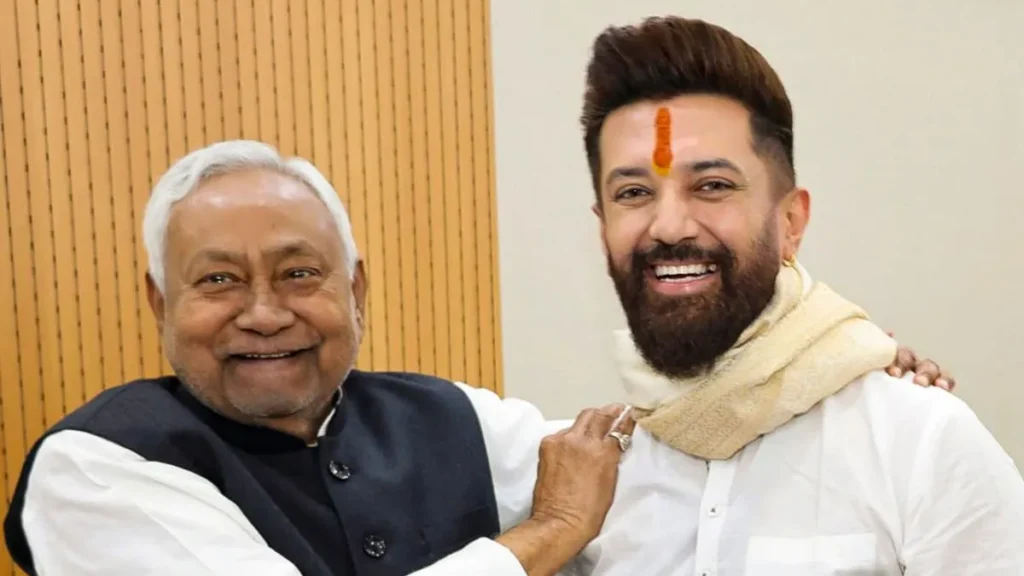 NDA allies youth leader Chirag Paswan