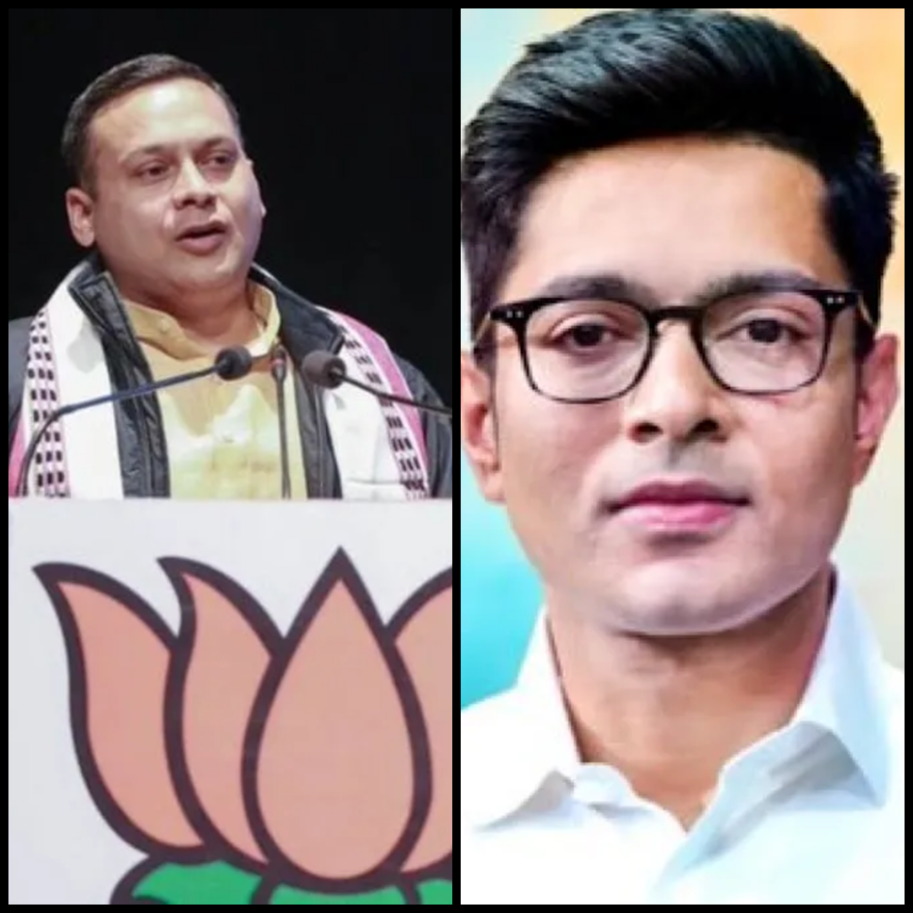 bjp vs tmc malviya abhishek banerjee
