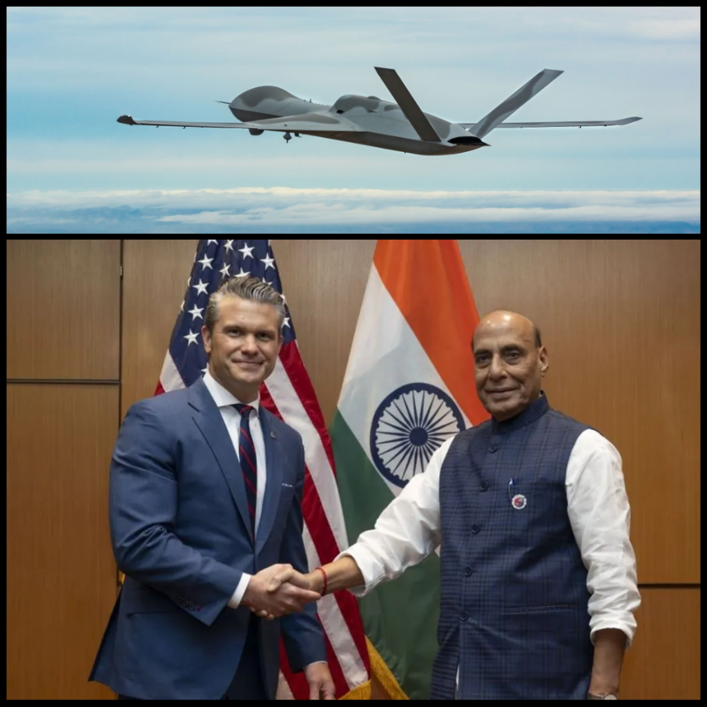india us defence pact drone