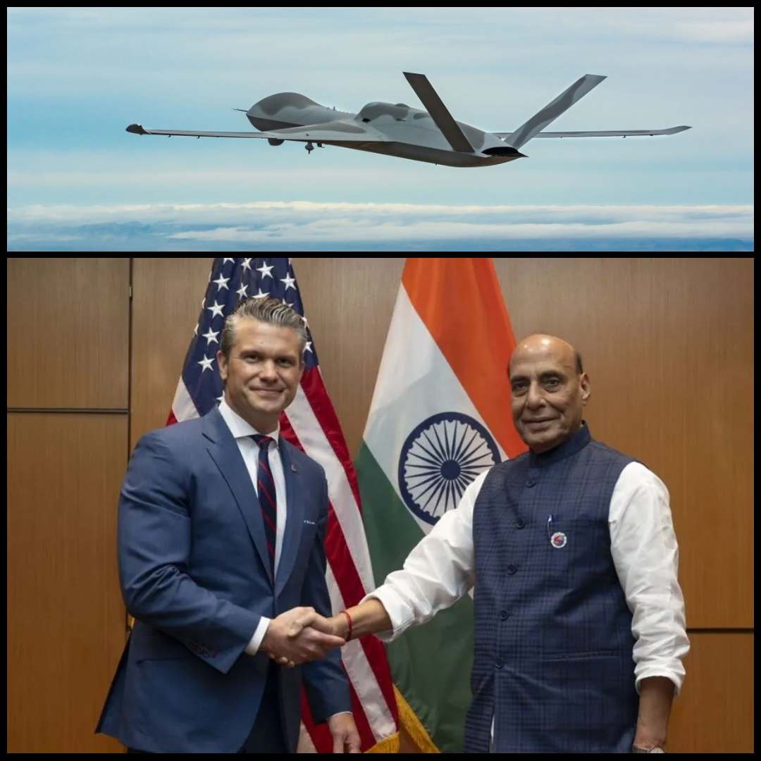 india us defence pact drone