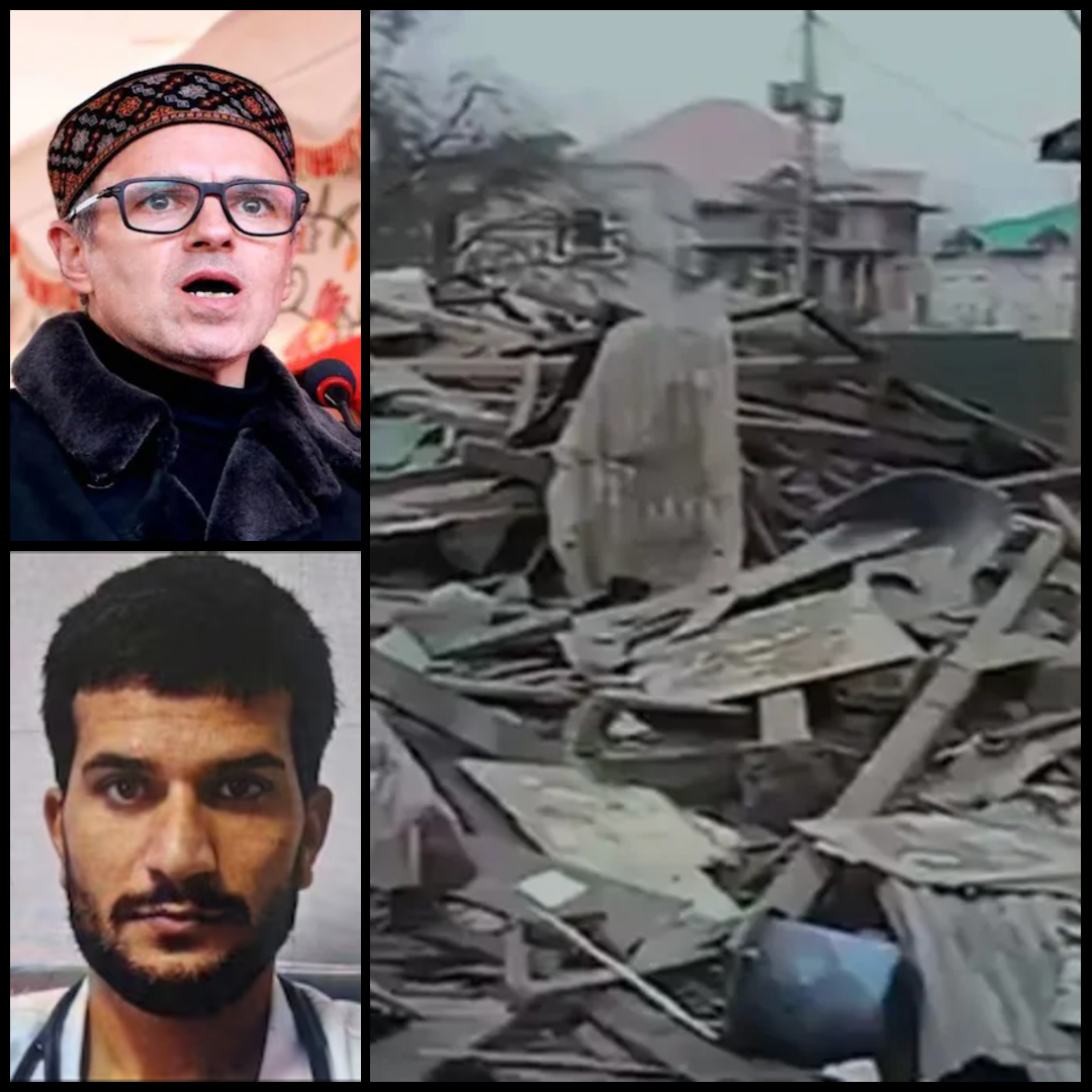 kashmir terrorist house demolished