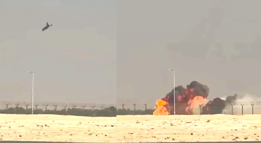 tejas fighter jet crash dubai