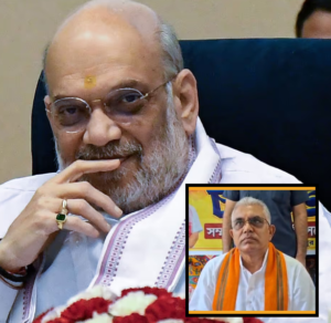 amit shah visit kolkata dilip absent