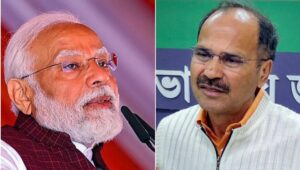 adhir chowdhury meets PM Modi