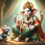 ganesha enlightening mouse