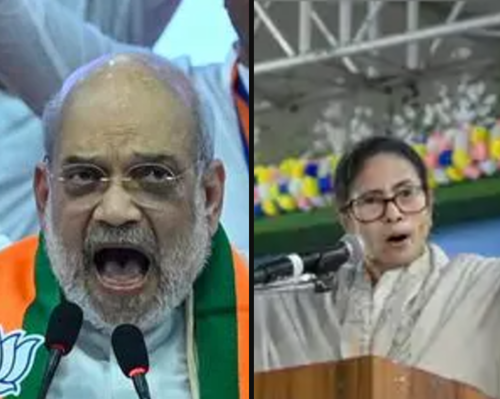 amit shah vs mamata banerjee