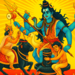 Shiva saves Rishi Markandeya