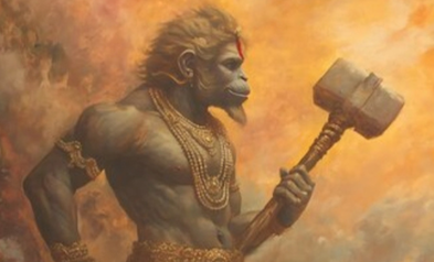 mental strength lord hanuman