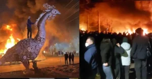 Iran protests turn violent