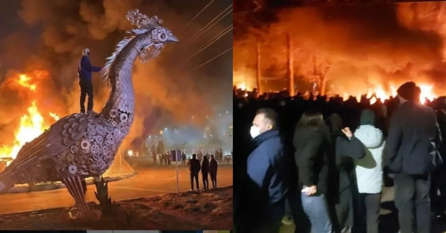 Iran protests turn violent