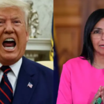 trump threatens interim venzuelan predident