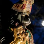 hanuman protection at night