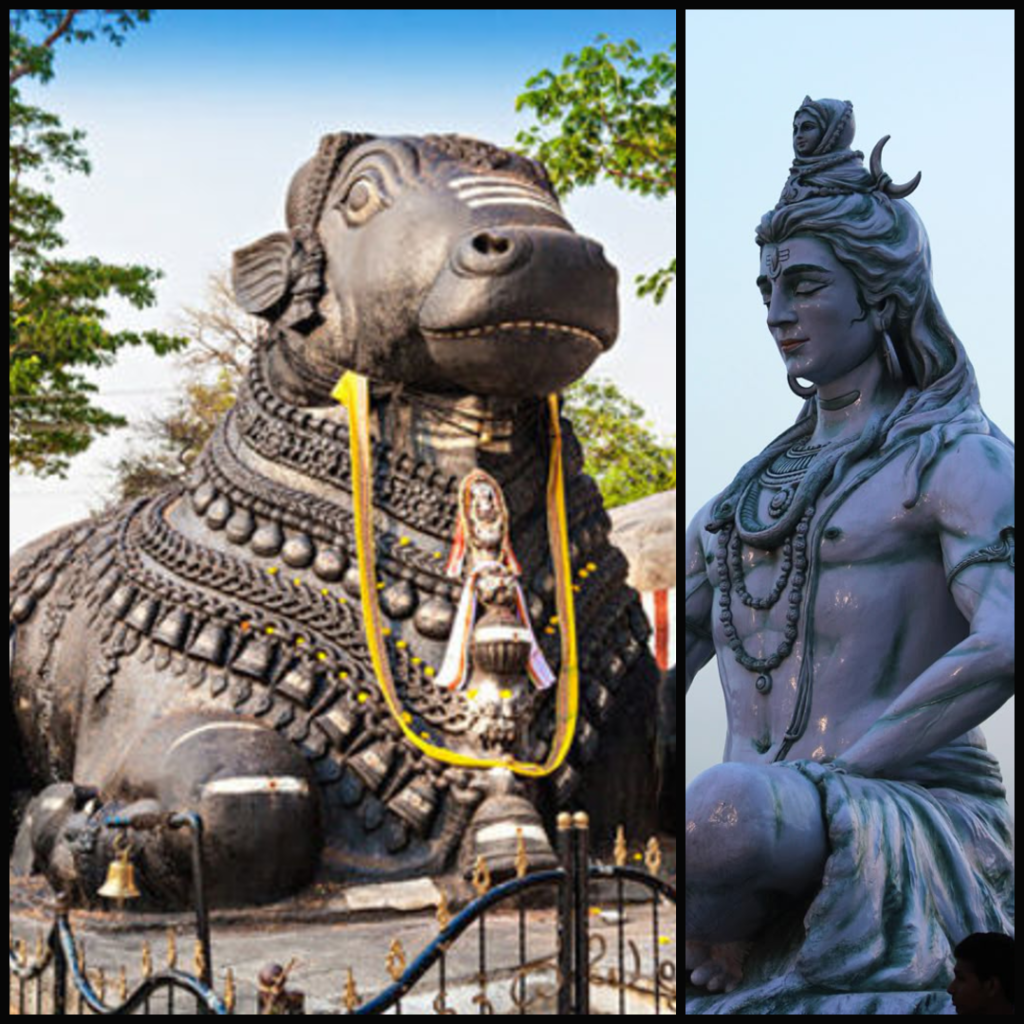 nandi and shiva
