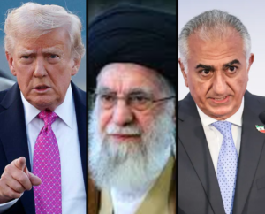 trump pahlavi vs khomeini