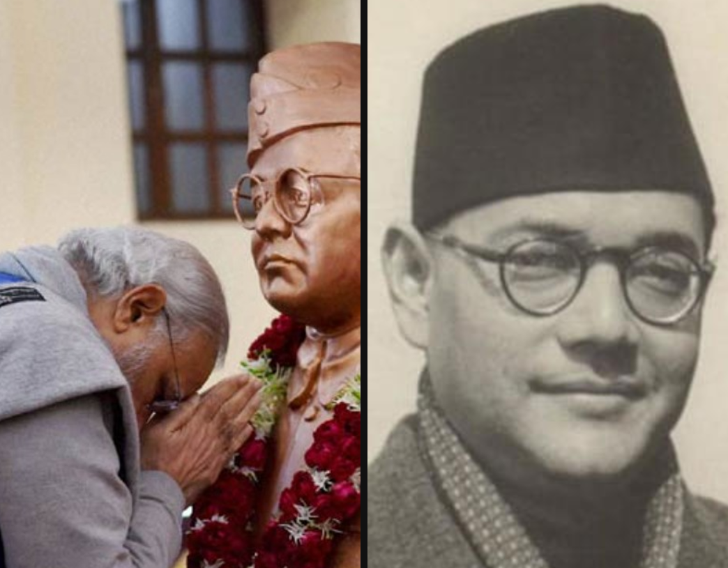 pm modi pays tribute to netaji
