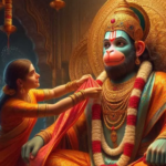 hanuman worship by lady