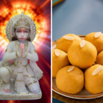 Lord Hanuman and Besan Laddoo