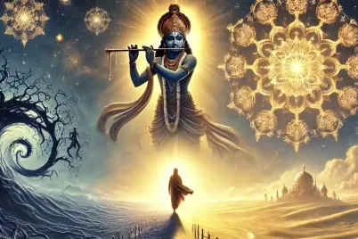 DALL-E-2025-05-25-20.51.51-A-deeply-spiritual-and-symbolic-artwork-representing-the-transformation-of-destiny-through-karma-and-present-effort-inspired-by-the-Bhagavad-Gita-and-1--e1764218648878.webp